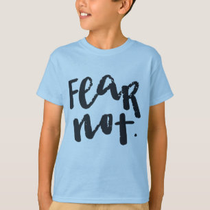 Camiseta Não tema