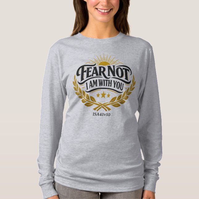 Camiseta Não Temas - ISA41v10 (Frente)