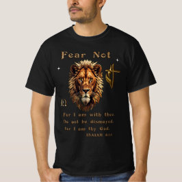 Camiseta Não temas, pois estou contigo