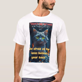 Camiseta "Não tenha medo"