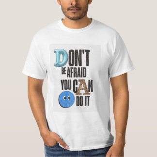 Camiseta Não tenha medo
