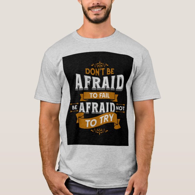 Camiseta Não tenha medo (Frente)