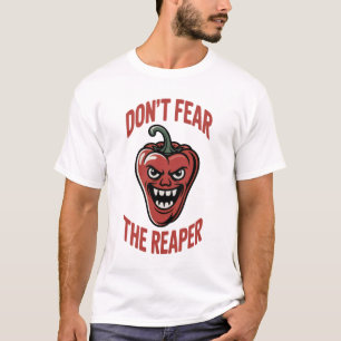 Camiseta Não tenha medo da Carolina Reaper Chili