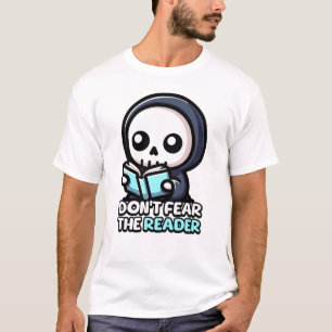 Camiseta Não tenha medo do leitor! Corante de Cachorro Boni