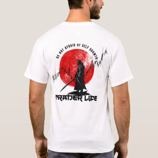Camiseta Não tenha medo | Motivação comercial | Samurai