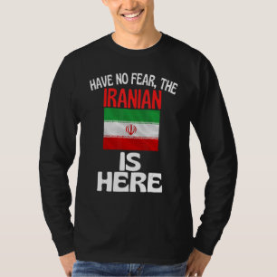 Camiseta Não Tenha Medo O Iraniano Está Aqui Irã