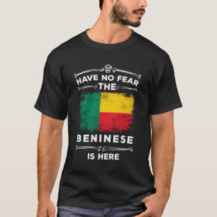 Camiseta Não Tenha Medo Que O Beninês Esteja Aqui No Hallow