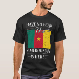 Camiseta Não Tenha Medo Que Os Camarões Estejam Aqui