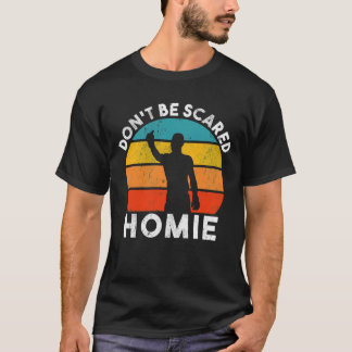 Camiseta Não tenhas medo, amigo Retro 