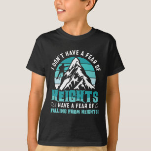 Camiseta Não Tenho Medo De Alturas - Escalada Boulder C