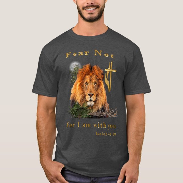 Camiseta Não tenho medo de estar com a T-Shirt (Frente)