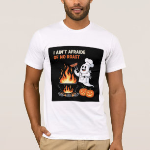 Camiseta Não Tenho Medo de Nenhum Churrasco - Fantasma Chef