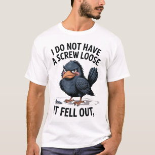 Camiseta Não Tenho Piadas Perdidas Sarcásticas