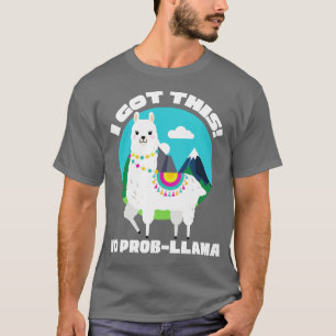 Camiseta Não Tenho Problema Com O Prob Llama.