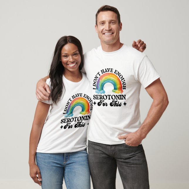 Camiseta Não Tenho Serotonina Suficiente Para Isso (Unissex)