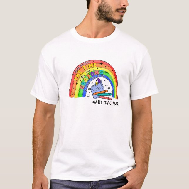 Camiseta Não Tenho Tempo Para Explicar A Arte. (Frente)