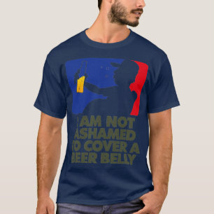 Camiseta Não tenho vergonha da minha barriga de cerveja 1