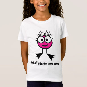 Camiseta Não todos os calçados do desgaste dos atletas -