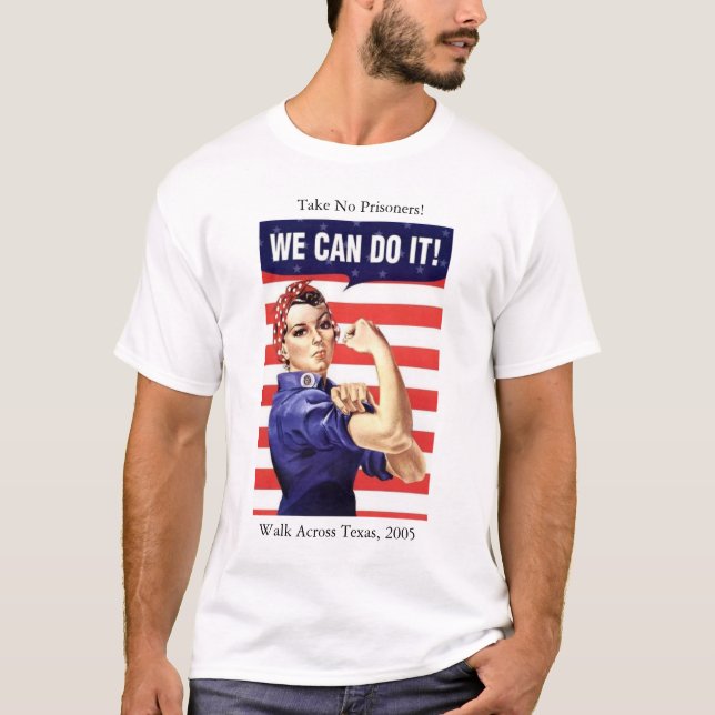 Camiseta Não tome nenhum prisioneiro! (Frente)