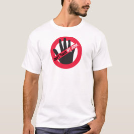 Camiseta Não toque em minha sucata