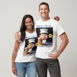 Camiseta Não Toque Em Minhas Rosquinhas, Unisex Tshirt