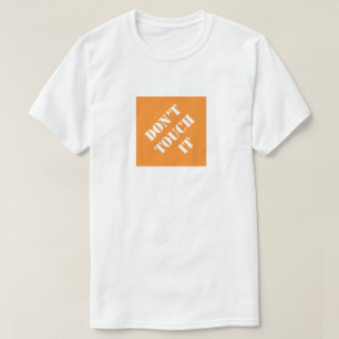 Camiseta Não toque nele Pai engraçado Dia de os pais humo