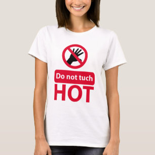 Camiseta Não toque no sinal vermelho