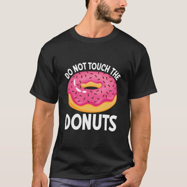 Camiseta Não Toque Nos Donuts (Frente)