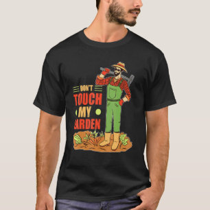 Camiseta Não Toquem no Meu Jardim Jardim Jardinagem Jardine