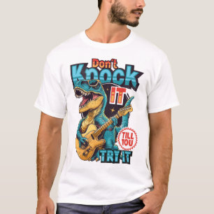 Camiseta Não toques até experimentares