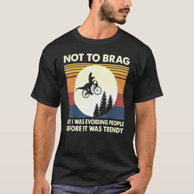 Camiseta Não Tragam A Bicicleta Voadora Rex (Frente)