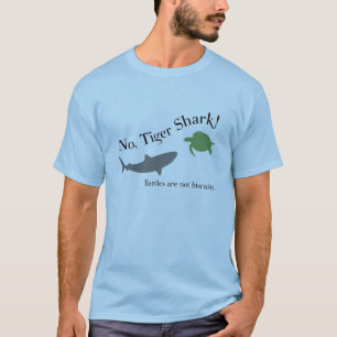 Camiseta Não, tubarão de tigre!