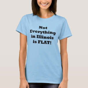 Camiseta Não tudo em Illinois é liso!