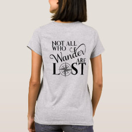 Camiseta Não tudo que Wander é perdido