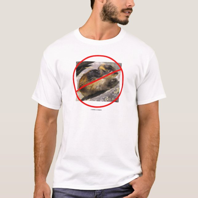 Camiseta Não um Lemming (pensador independente do humor da (Frente)