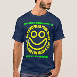 Camiseta Não um membro do t-shirt de LagoonIsFun.com