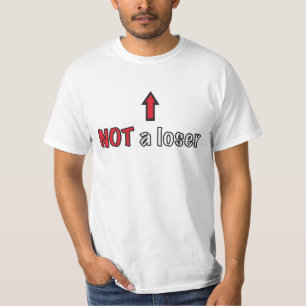 Camiseta Não um t-shirt do vencido