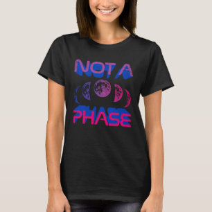 Camiseta Não Uma Fase Bi Ciclo Lunar Feiticeira Lua Bissexu