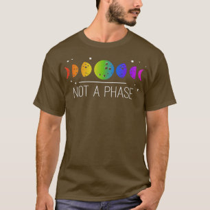 Camiseta Não Uma Fase Fases LGBT