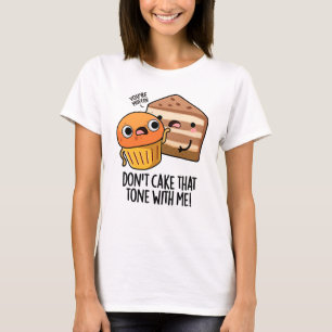 Camiseta Não Use Esse Tom Comigo Piada Divertida de Lanche