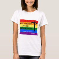 Não use minha fé para discriminar