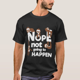 Camiseta Não Vai Acontecer Com Lixinho