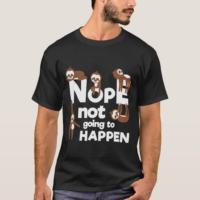 Camiseta Não Vai Acontecer Com Lixinho (Frente)