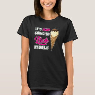 Camiseta Não vai deixar o Sorvete Cone 2