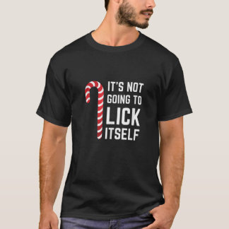 Camiseta Não Vai Lamber a Si Mesmo Funny Xmas Candy Can