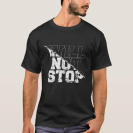 Camiseta não vai parar