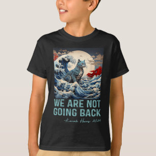 Camiseta Não Vai Voltar Para Uma Onda De Gatos Azuis Para K