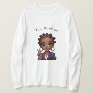 Camiseta Não vale a pena a minha paz