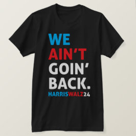 Camiseta Não vamos para trás preto