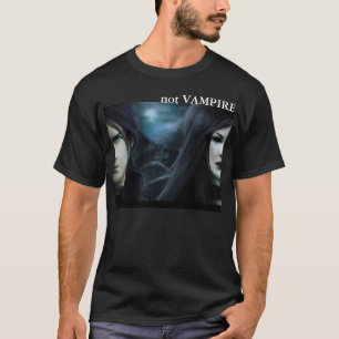 Camiseta não VAMPIRO: Alienígena (cores escuras)